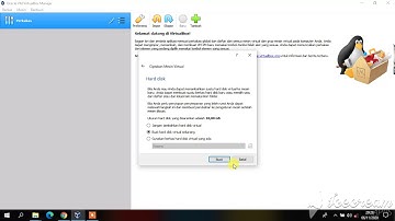 Video tutorial penginstalan sistem operasi Windows XP menggunakan aplikasi Virtual BOX