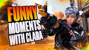 TRYING TO CARRY ClaraAtWork | Apex Legends