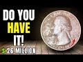 Top 7 Most Valuable Rarest Quarter Dollar Coins That Are Worth Big Money 