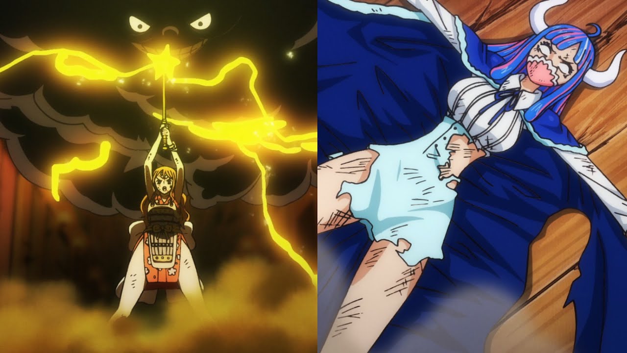 Nami Surrenders?! Ulti's Fierce Headbutt! - One Piece 10x119