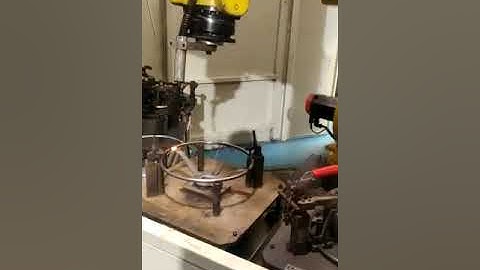 Mahajan Automation mig welding with refurbished Fanuc S-430iW