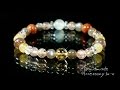 パワーストーンブレスレット*三光石　-sankouseki-*　シトリンとムーンストーン