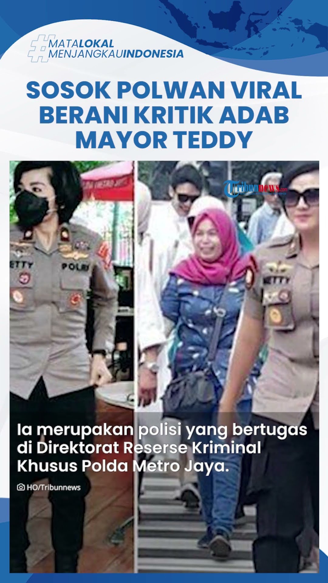 Sosok AKBP Netty Siagian, Polwan yang Berani Kritik Adab Mayor Teddy di Depan Panglima TNI