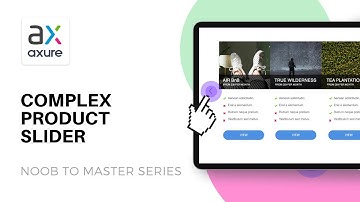 Complex (yet simple to implement) Product Slider | Axure: Noob to Master, Ep89