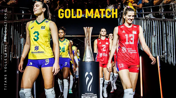 Unbelievable Volleyball Actions - Brazil vs Serbia GOLD Match World Championship 2022 - DayDayNews