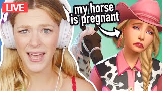 My PREGNANT HORSE Can't Make Me Money in the Sims 4: Horse Ranch | Part 5