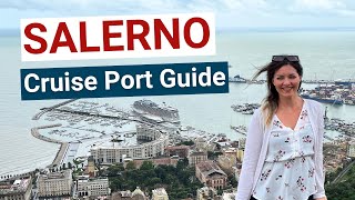 Salerno Italy Cruise Port | City Highlights | Getting to Amalfi, Pompeii, Sorrento, Naples (4K)
