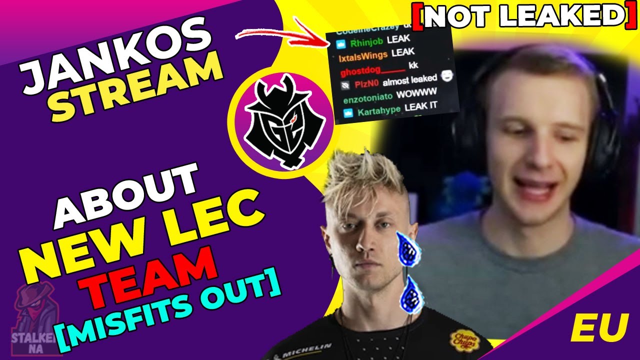 G2 Jankos Almost LEAKED New LEC Team