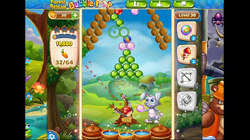 Forest Rescue bubble pop level 38