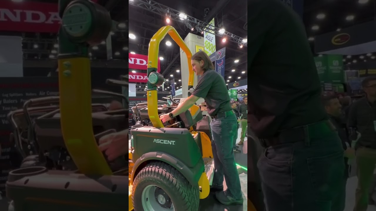 The new dewalt sit down / stand up mower is super cool! Nothing else like it on the market!