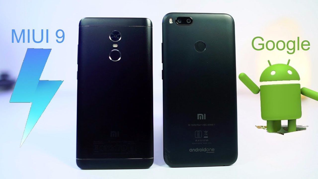 MI A1 vs Redmi Note 4 MIUI9 Speed Test, Memory Management test and