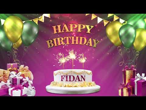 FİDAN  | İYİKİ DOĞDUN 2021 | Happy Birthday To You | Happy Birthday Songs 2021