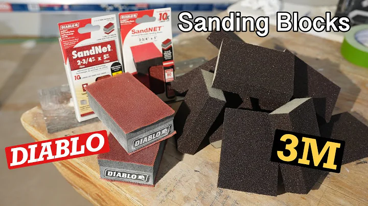 Best way to sand Drywall…Diablo SandNET or 3M sanding block