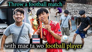 When Mg Chag Nga said that she had won the football championship Let's see how good you are.