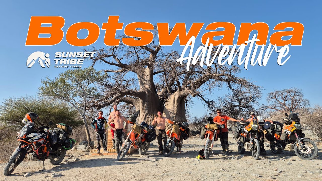 Adventure Bike trip through Botswana - Tuli, Makgadikgadi Pans, Hunters rd and Chobe River