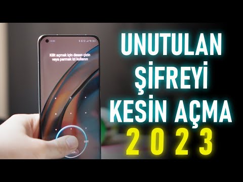 UNUTULAN Android Ekran Şifresi Kırma (2023)/ Telefon Parola SIFIRLAMA