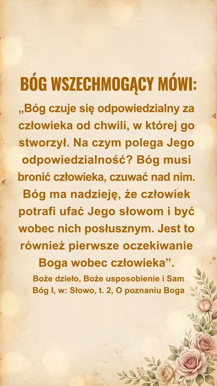 Wycisz się przed obliczem Boga, Czytaj Jego słowa