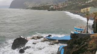 Fierce Ocean At Docas Do Cavacas Pool 20 March 2026