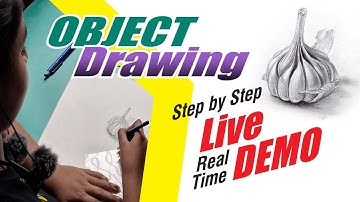 BFA Entrance Exam Preparation | Live Demo Object Drawing | Step-by-Step | Pencil Shading | MAHAACCET