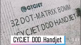 How to print information on precast concrete by DOD large character hand jet printer