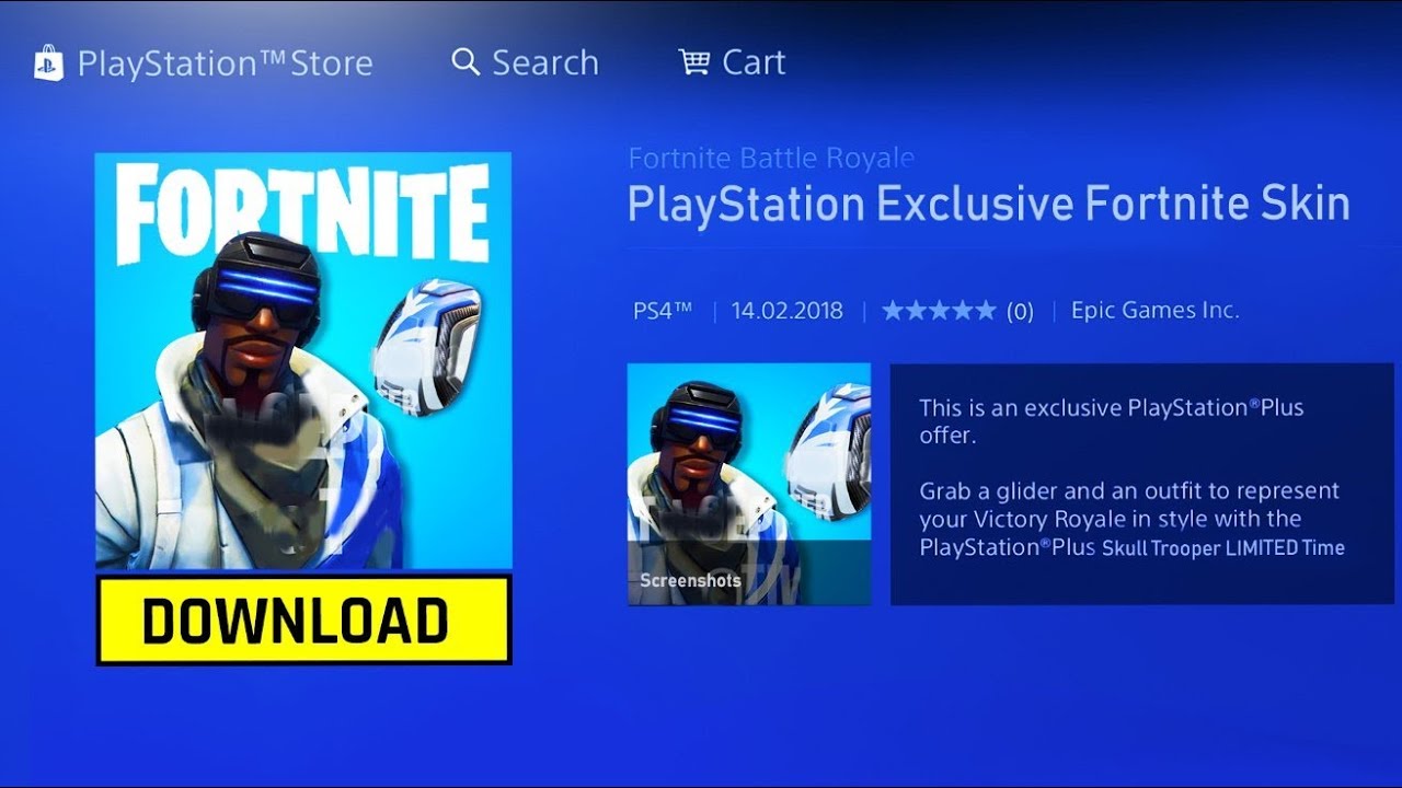 how - fortnite download ps4 time