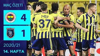 ÖZET: Fenerbahçe 4-1 M. Başakşehir | 14. Hafta - 2020/21
