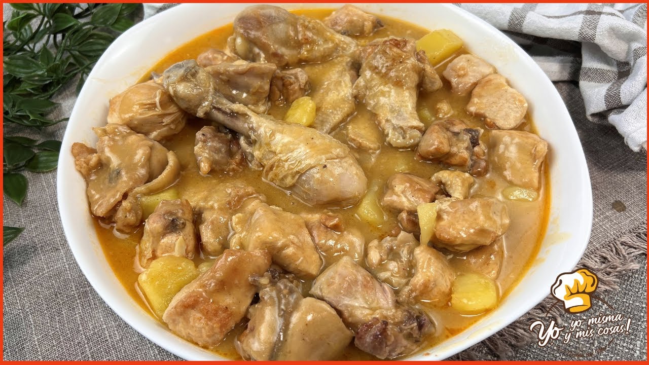 ⭐ POLLO al AJILLO a mi estilo. Con poquitos ingredientes y básicos