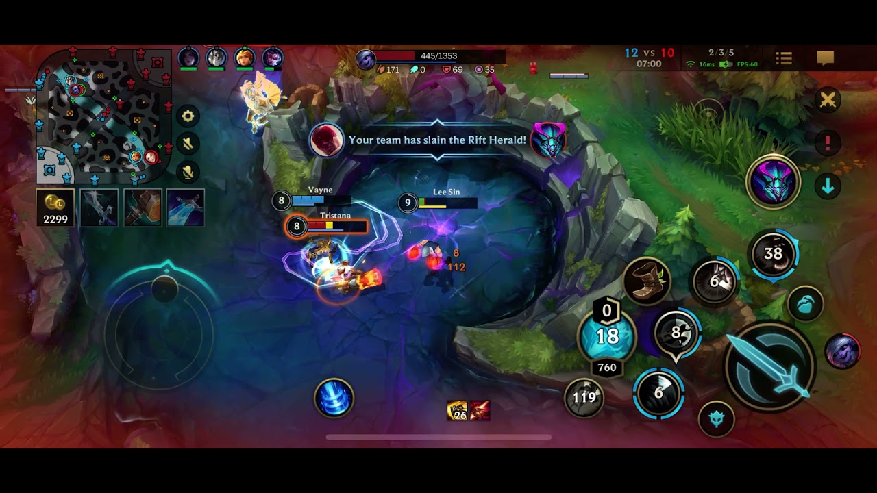 Knockout Lee Sin full game Gameplay | Wild Rift