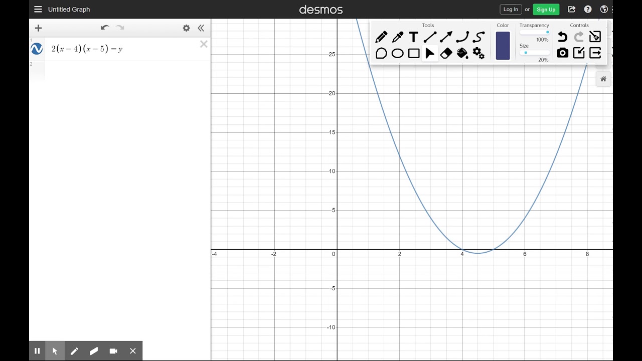 desmos graph