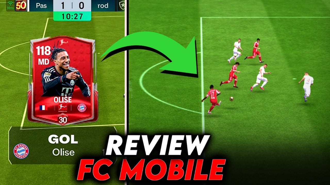 Lisinho! Usei o OLISE POTM e me surpreedi no Fc Mobile! Review e Gameplay