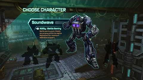 TRANSFORMERS: Fall of Cybertron! Escalation solo Gameplay. Soundwave in Oblivion!