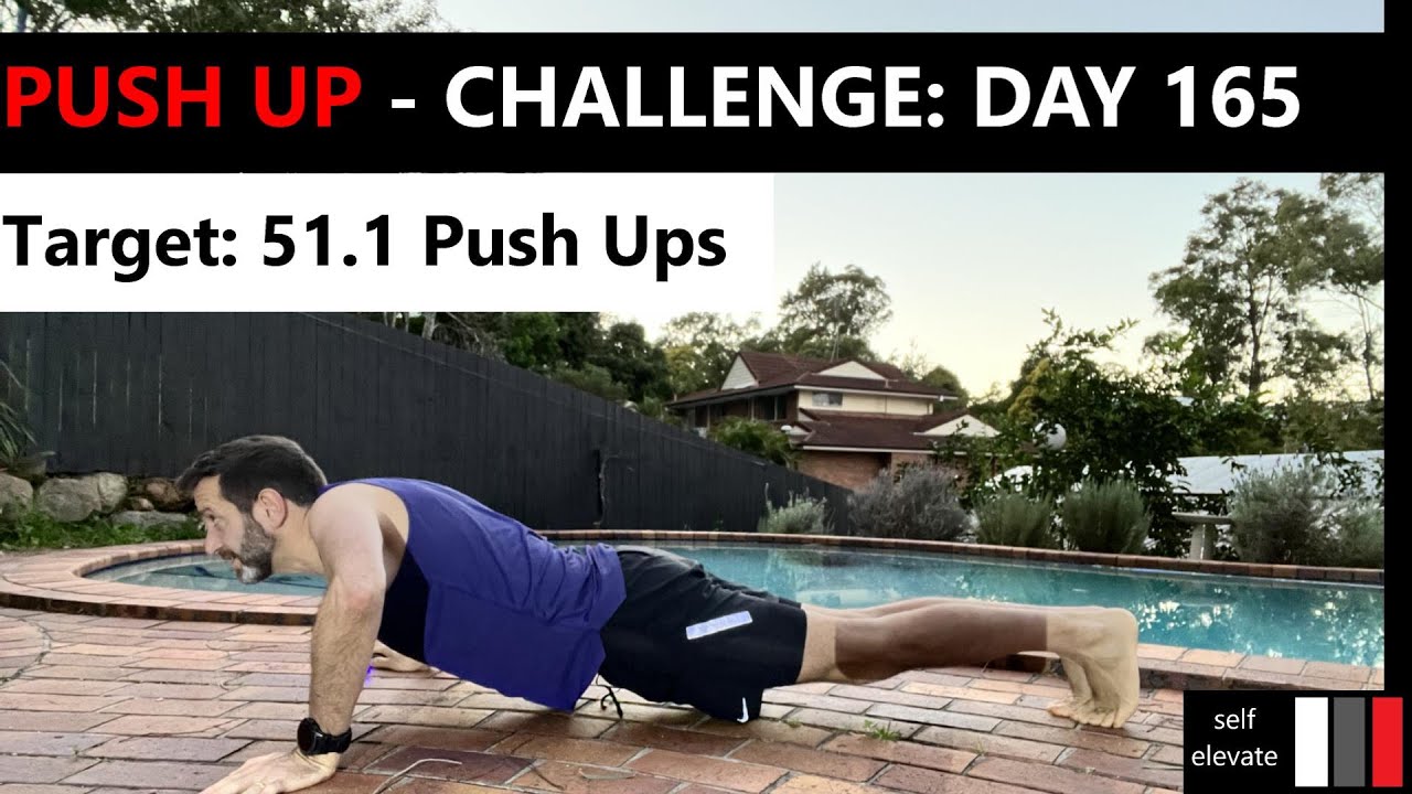 365 Day Push Up Challenge - Day 165 - YouTube