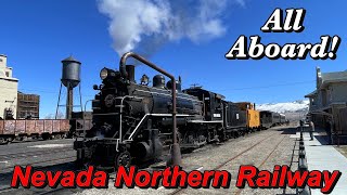 Nevada Northern Railway National Historic Landmark by Abom Adventures 5,458 views 13 days ago 37 minutes