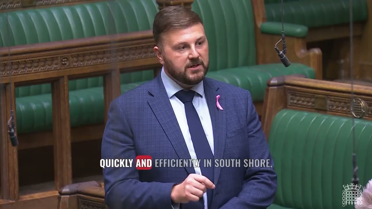 Pride in Place Regeneration in South Shore | House of Commons | Chris Webb MP for Blackpool South