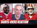 Reaction to Giants-49ers; Brock Purdy outduels Daniel Jones, Week 3 predictions | Colin Cowherd NFL