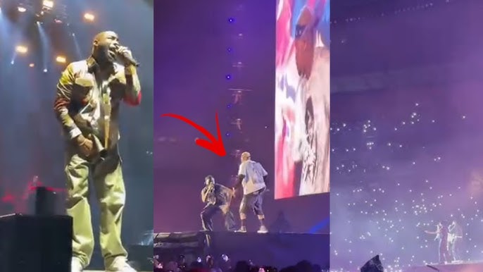 Davido and Chris Brown SHUTDOWN Johannesburg South Africa as they Perform  "Sensational" At FNB - YouTube