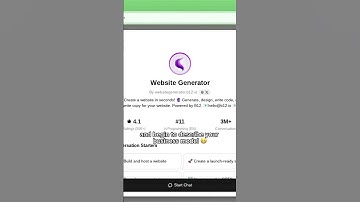 Tutorial on using chat GPT for 60 seconds to create an entire website #ai #shorts #aishorts
