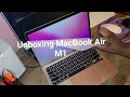 Unboxing my macbook air m1