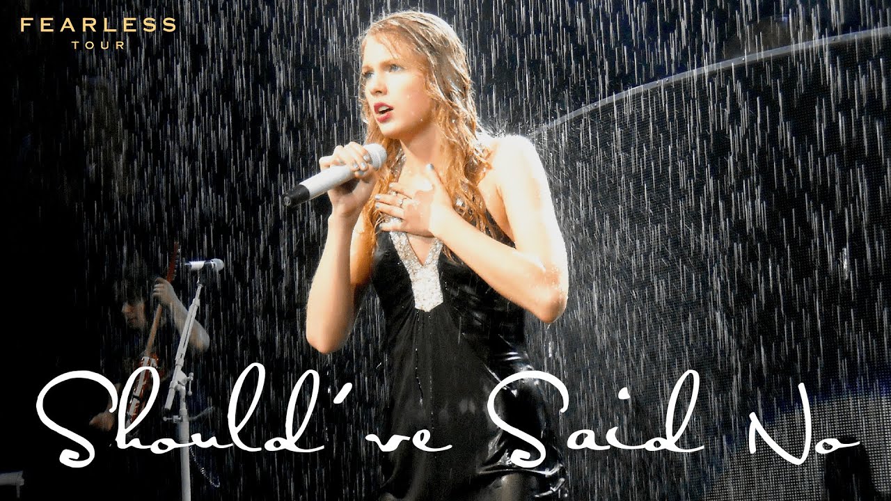 taylor swift fearless tour should've said no