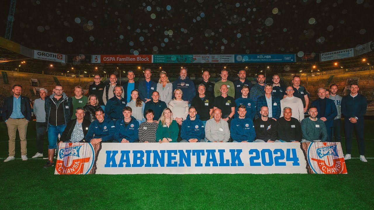Der Kabinentalk 2024: Unsere Sponsoren zu Gast im Ostseestadion