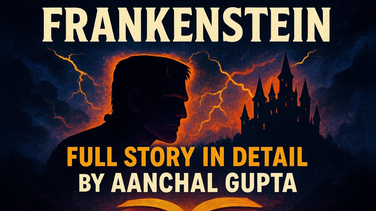 Frankenstein By Mary Shelly | Full Story| BA English Honours | Romantic Literature.