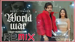 World War Jaat Rubicon Saaj Tomar Remix Dinesh Loharu 💕 Teri Lambo Bargi Body Dj Remix Haryanvi Song