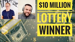 $10 MILLION LOTTERY INTERVIEW w/ BRADLEY HAHN