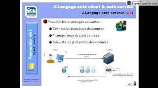 Langage coté client : JavaScript