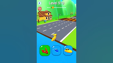 Shape Shifting Funny Race Gameplay - Level 519 - Android GamePlay