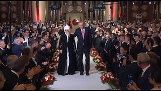 Президент Эрдоган принимает участие в церемонии инаугурации в президентском комплексе