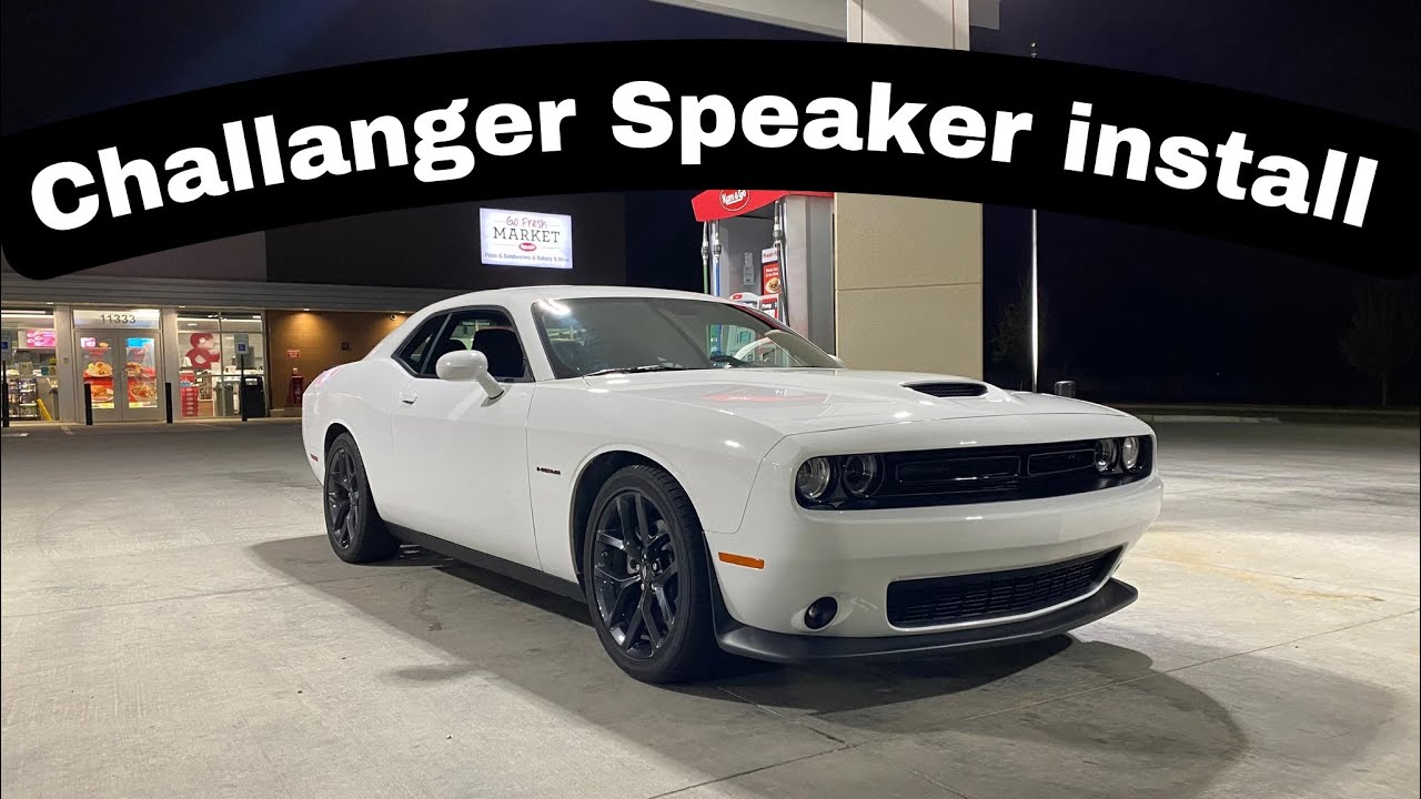 How to install Dodge Challenger speaker, upgrade tutorial, must watch