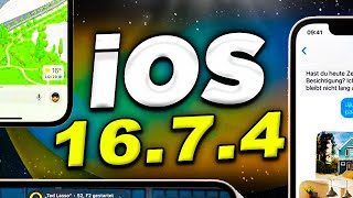 iOS 16.7.4 НОВАЯ ПРОШИВКА! ПОЛНЫЙ ОБЗОР iOS 16.7.4.