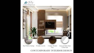 "Space-Saving Brilliance: A Clever TV Unit Design that Offers Full-Size Window Views and Bay Seating