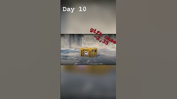 Opening Cases until Knife #10